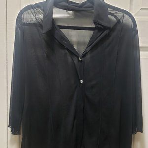 Sheer Buttonup Shirt